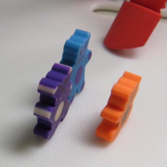 Easter Egg Filler: Small Bear Erasers (24 items)(they stand up) - Picture 6 of 7